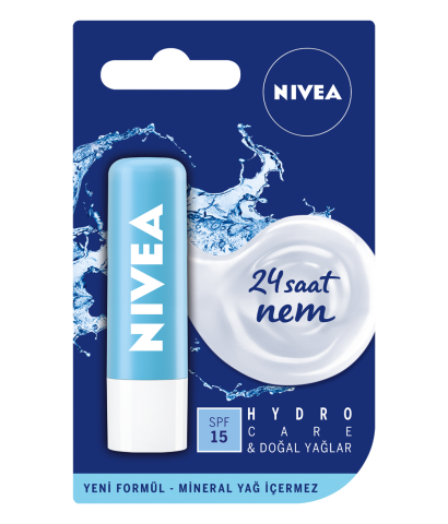 Nivea Hydro Care Dudak Bakım Kremi 4,8 GR