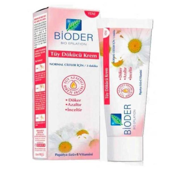 Bioder Bitkisel Bayan Tüy Dökücü Krem 100 ml