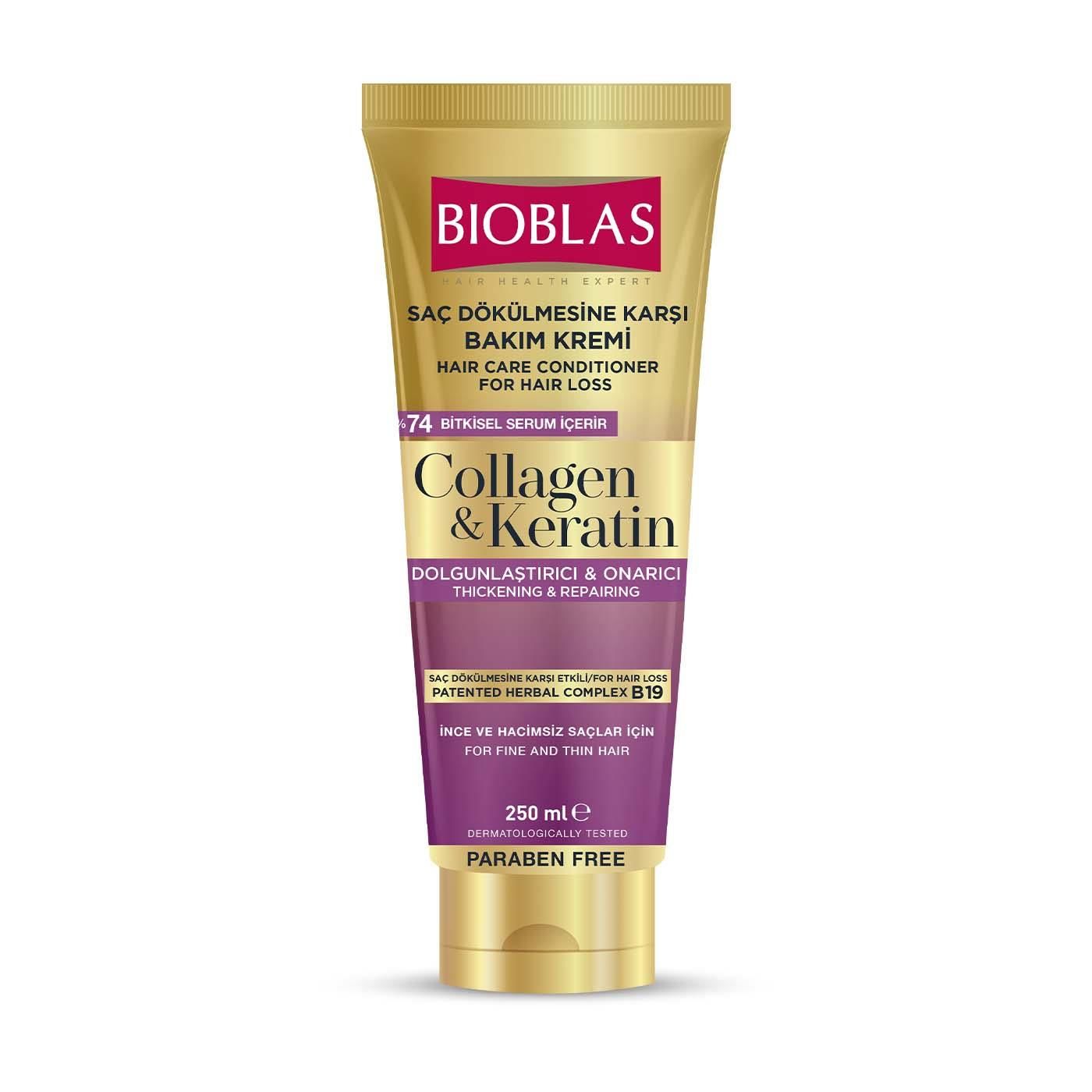Bioblas Collagen Keratin 7/24 Saç Kremi 250 ml