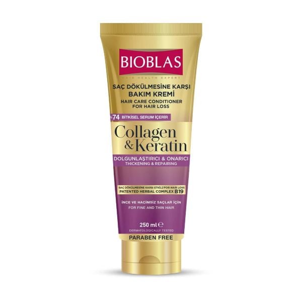 Bioblas Collagen Keratin 7/24 Saç Kremi 250 ml