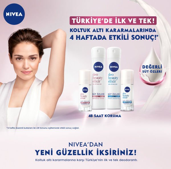 Nivea Beauty Elixir Fresh Kadın Roll-On 40ml