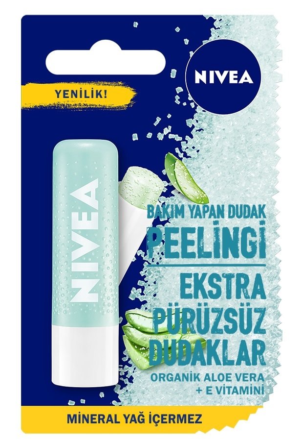 Nivea Aloe Vera Dudak Peelingi 4,8 GR