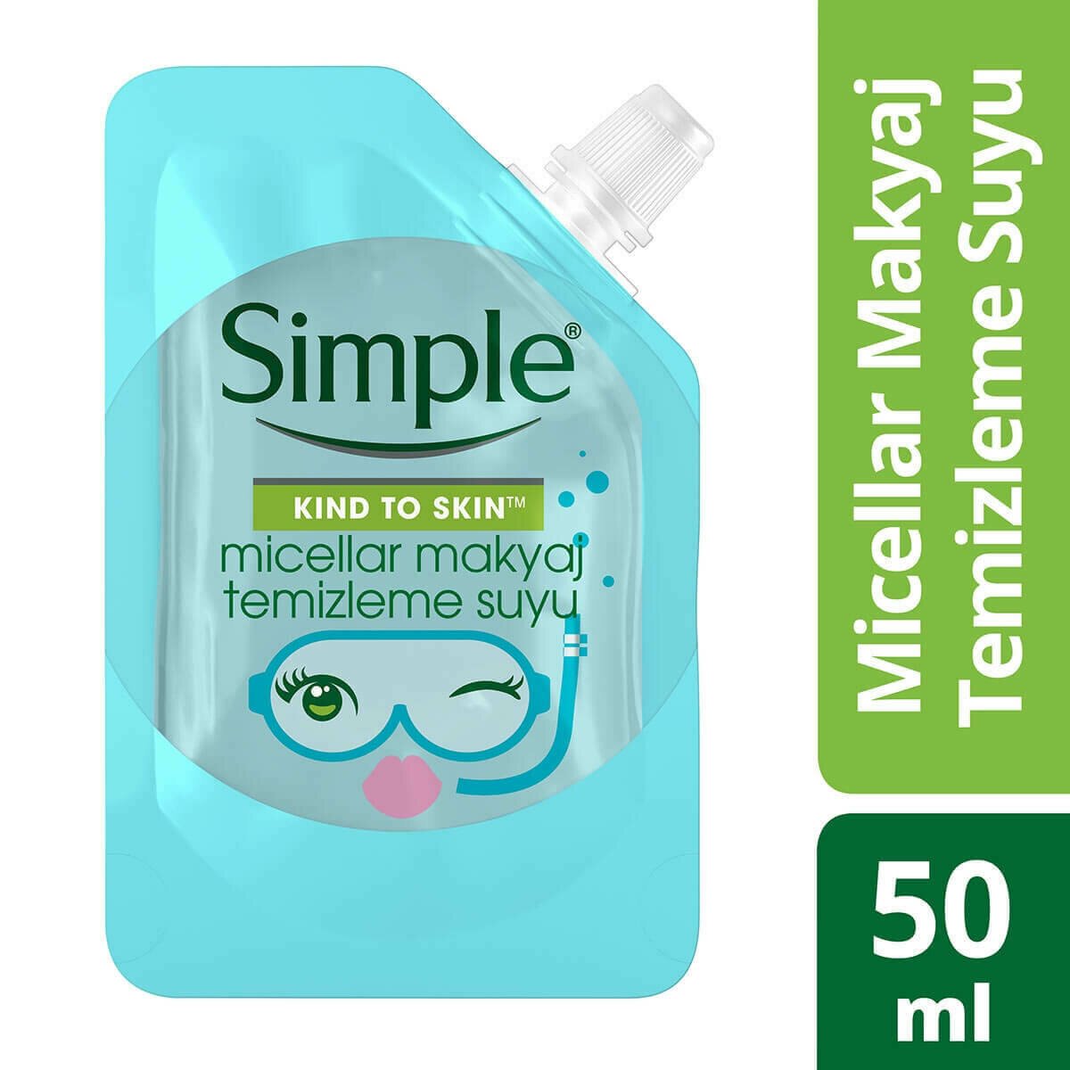 Simple Micellar Makyaj Temizleme Suyu 50 ML