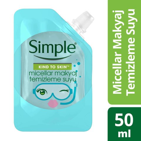 Simple Micellar Makyaj Temizleme Suyu 50 ML