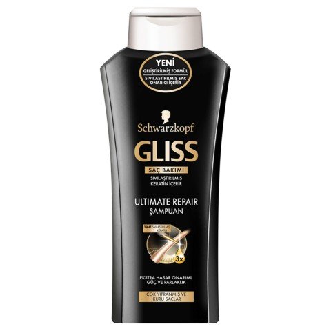 Gliss Ultimate Repair Çok Yıpranmış Saçlar İçin  Şampuan 550 mml
