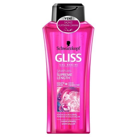 Gliss Supreme Length Zarar Görmüş Saçlar için Şampuan 550 ml