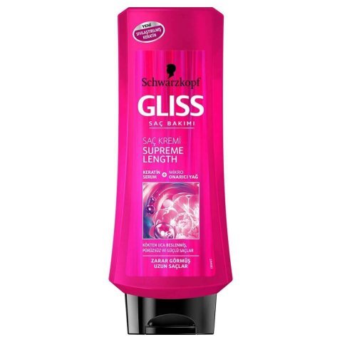 Gliss Supreme Length Zarar Görmüş Saçlar için Saç Kremi 360 ml