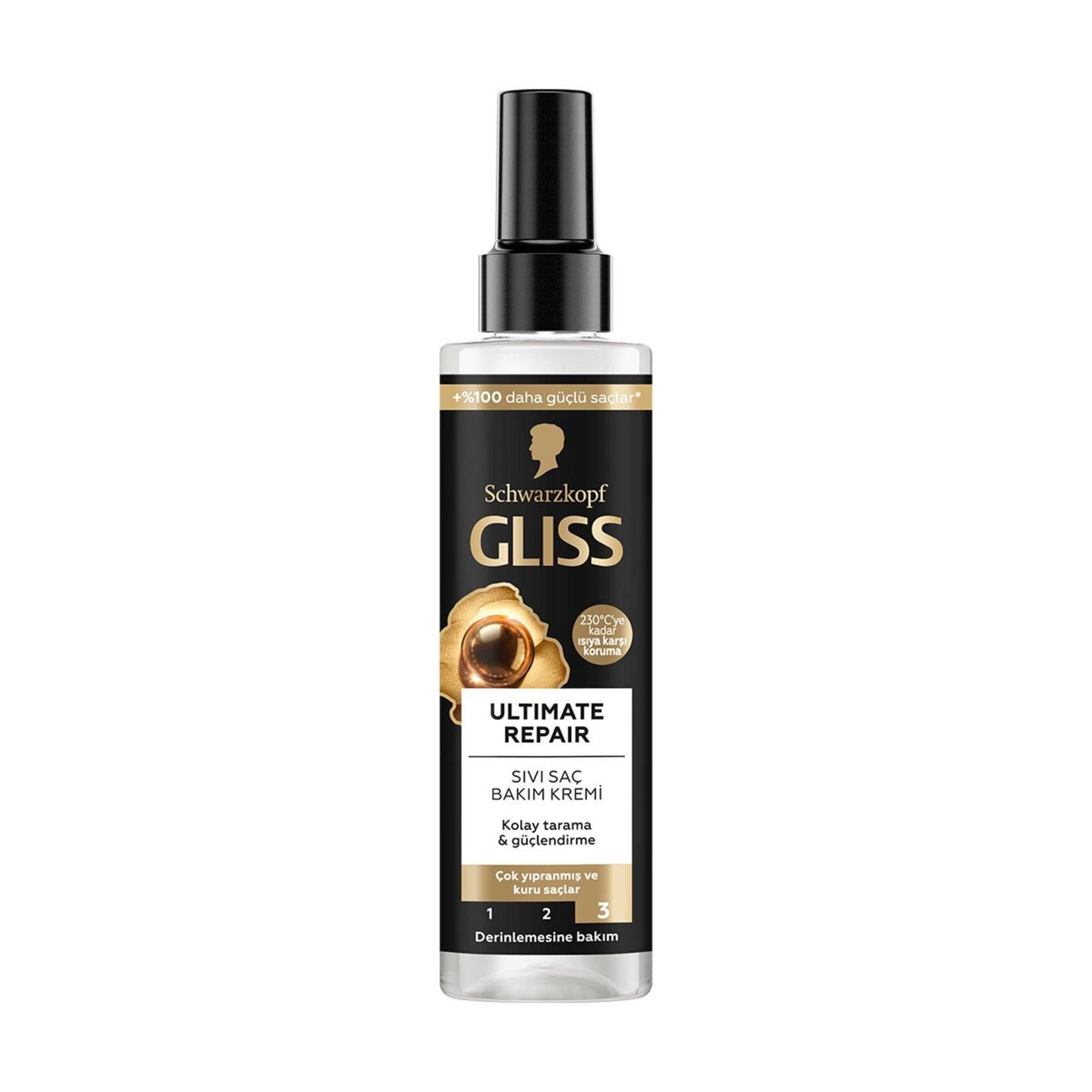 GLİSS ULTIMATE REPAİR SIVI SAÇ BAKIM KREMİ 200 ML