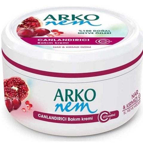 Arko Nem Nar & Kırmızı Üzüm Canlandırıcı Bakım Kremi 300 ML
