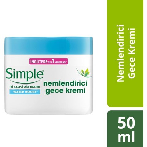 Simple Water Boost Nemlendirici Krem 50 ML