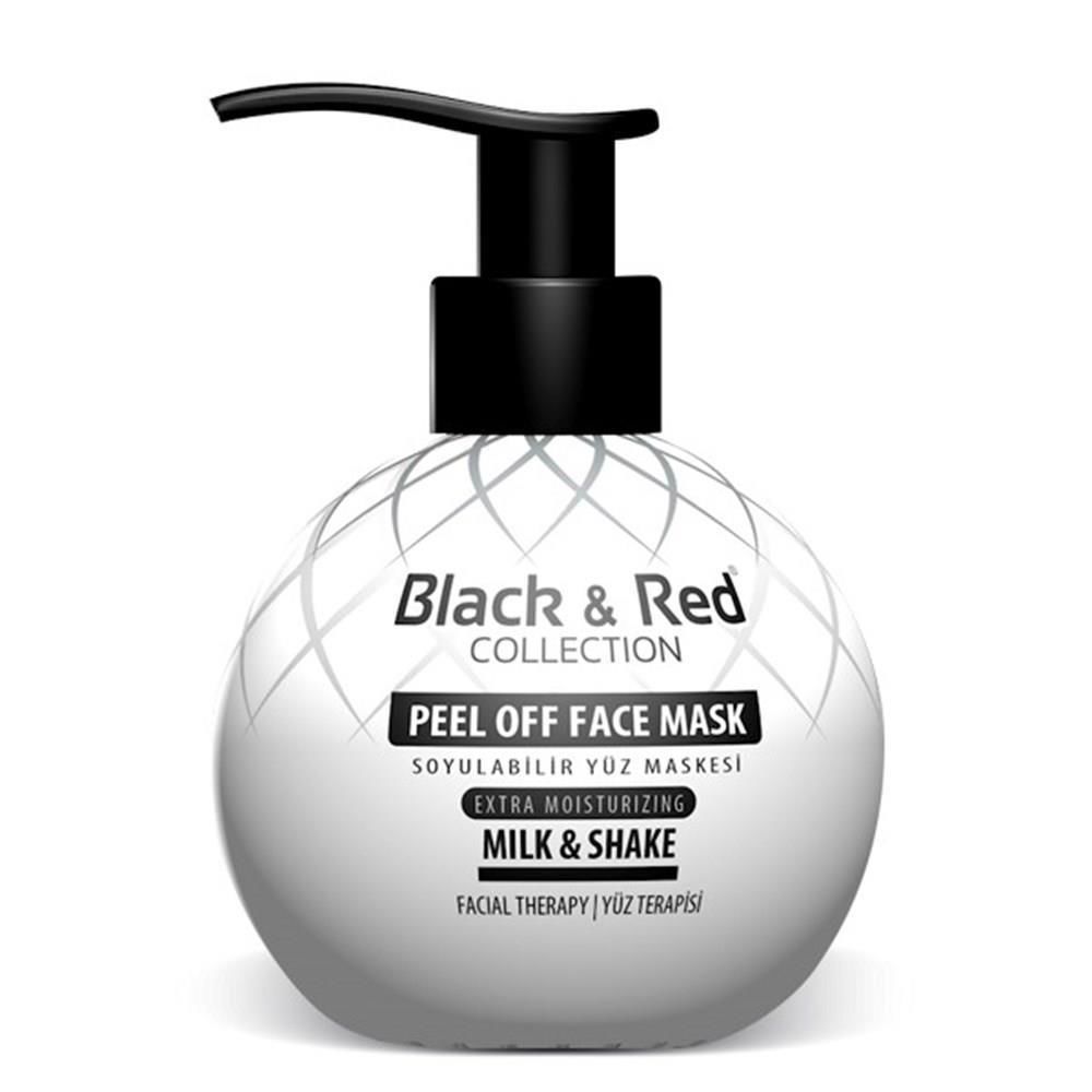 Black Red Wiht Milk Protein Soyulabilir Maske 250 ml