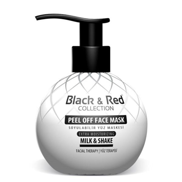 Black Red Wiht Milk Protein Soyulabilir Maske 250 ml