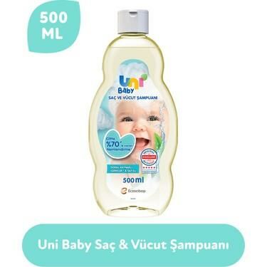 UNİ BABY BEBEK ŞAMPUAN 500 ML