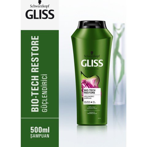 Gliss Bio-Tech Restore Güçlendirici Şampuan 500 ml