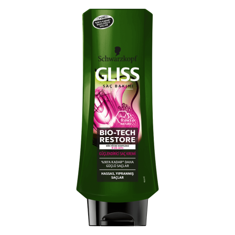 Gliss Bio-Tech Restore Güçlendirici Saç Kremi 360 ml