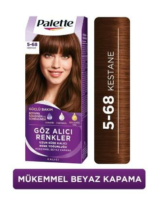 PALETTE GÖZ ALICI RENKLER SAÇ BOYASI 5-68 KESTANE