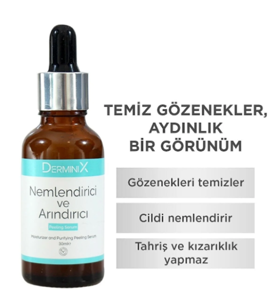 Derminix Nemlendirici Ve Arındırıcı Serum 30 ml