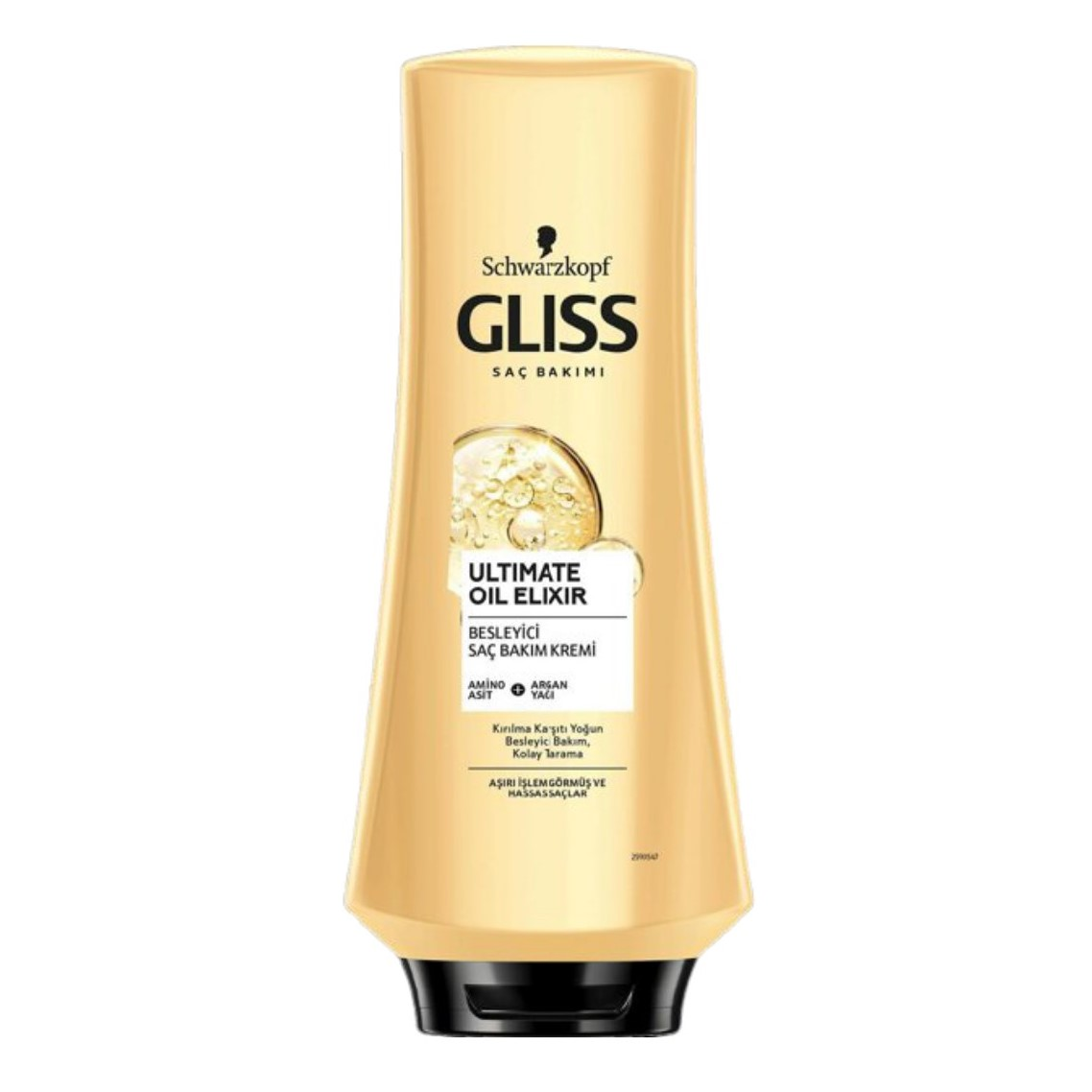 Gliss Ultimate Oıl Elixir Cok İşlem Görmüş ve Yıpranmış Saçlar için Saç Kremi 360 ml