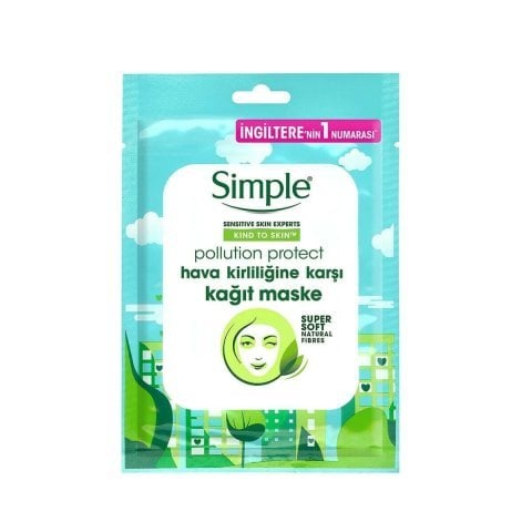 Simple Hava Kirliliğine Karşı Kağıt Maske