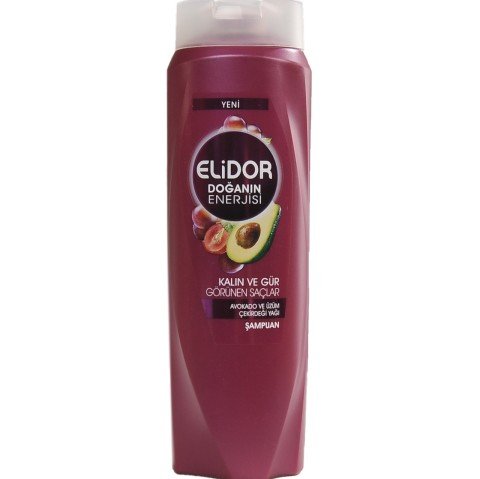 Elidor Doğanın Enerjisi Kalın ve Gür Görünen Saçlar için Şampuan 500 ml