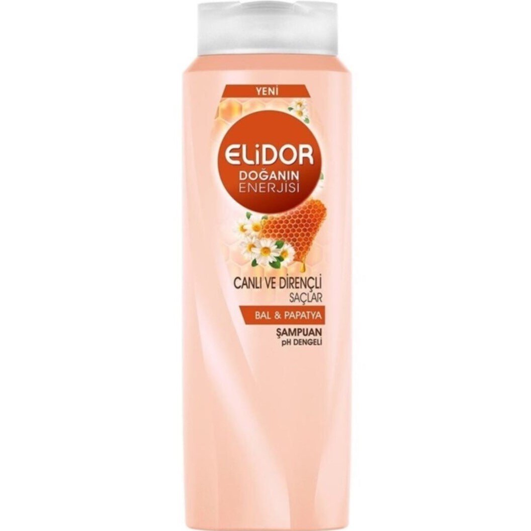 Elidor Doğanın Enerjisi Canlı ve Dirençli Saçlar için Şampuan 500 ml