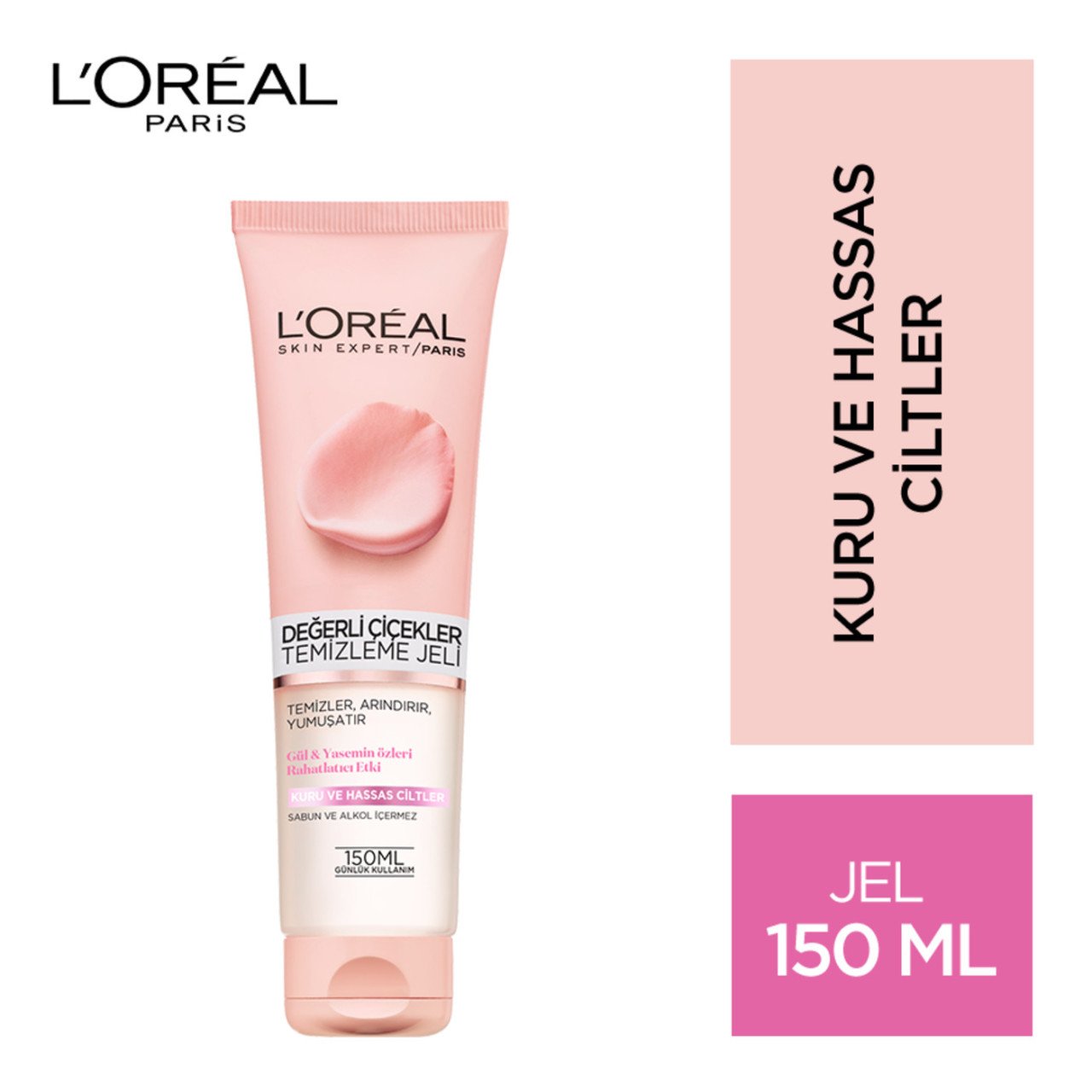 L'oreal Paris Değerli Çiçekler Kuru Ve Hassas Ciltler Temizleme Jeli  150 ml
