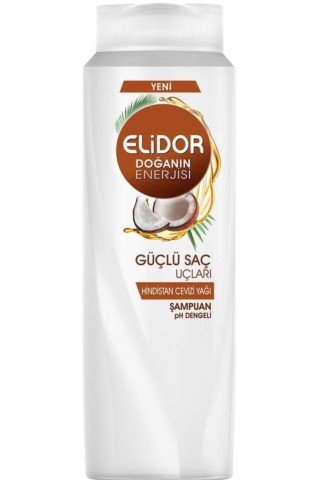 Elidor Doğanın Enerjisi Güçlü Saç Uçları için Şampuan  500 ml