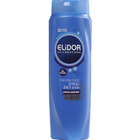 Elidor Kepeğe Karşı Etkili 2'si 1 arada Şampuan 500 ml
