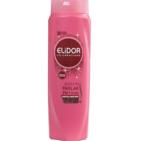 Elidor Güçlü ve Parlak 2'si 1 arada Şampuan 500 ml