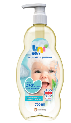 Uni Baby Saç Ve Vücut Şampuan 700 ml