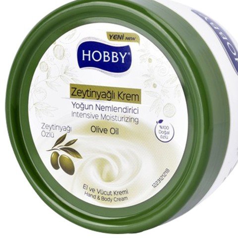 Hobby Zeytinyağ Özlü Yoğun Nemlendirici Krem 300 ML