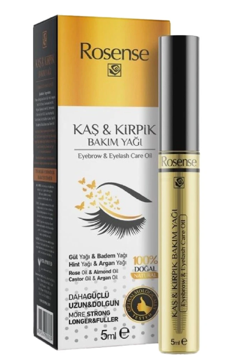 Rosense Kaş Kirpik Bakım Yağı 5 ml