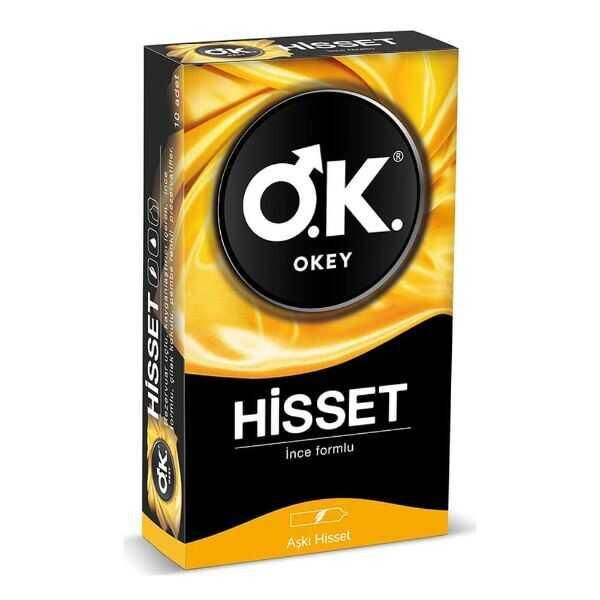 OKEY HİSSET PREZERVATIF 10 LU