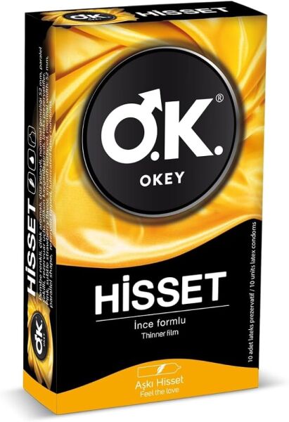 OKEY HİSSET PREZERVATIF 10 LU