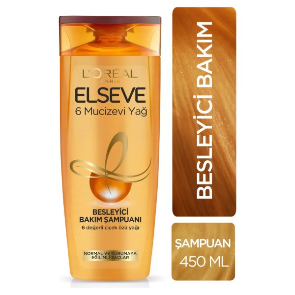 Elseve Mucizevi Yağ Besleyici Bakım Şampuan 450 ml