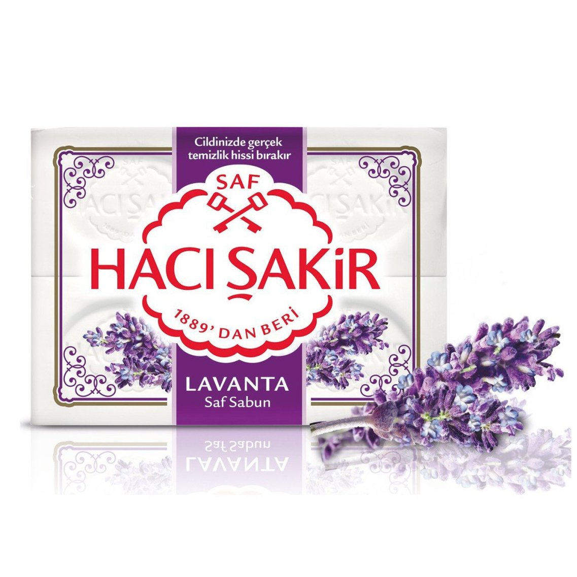 Hacı Şakir Lavanta Kalıp Sabun 4x150g