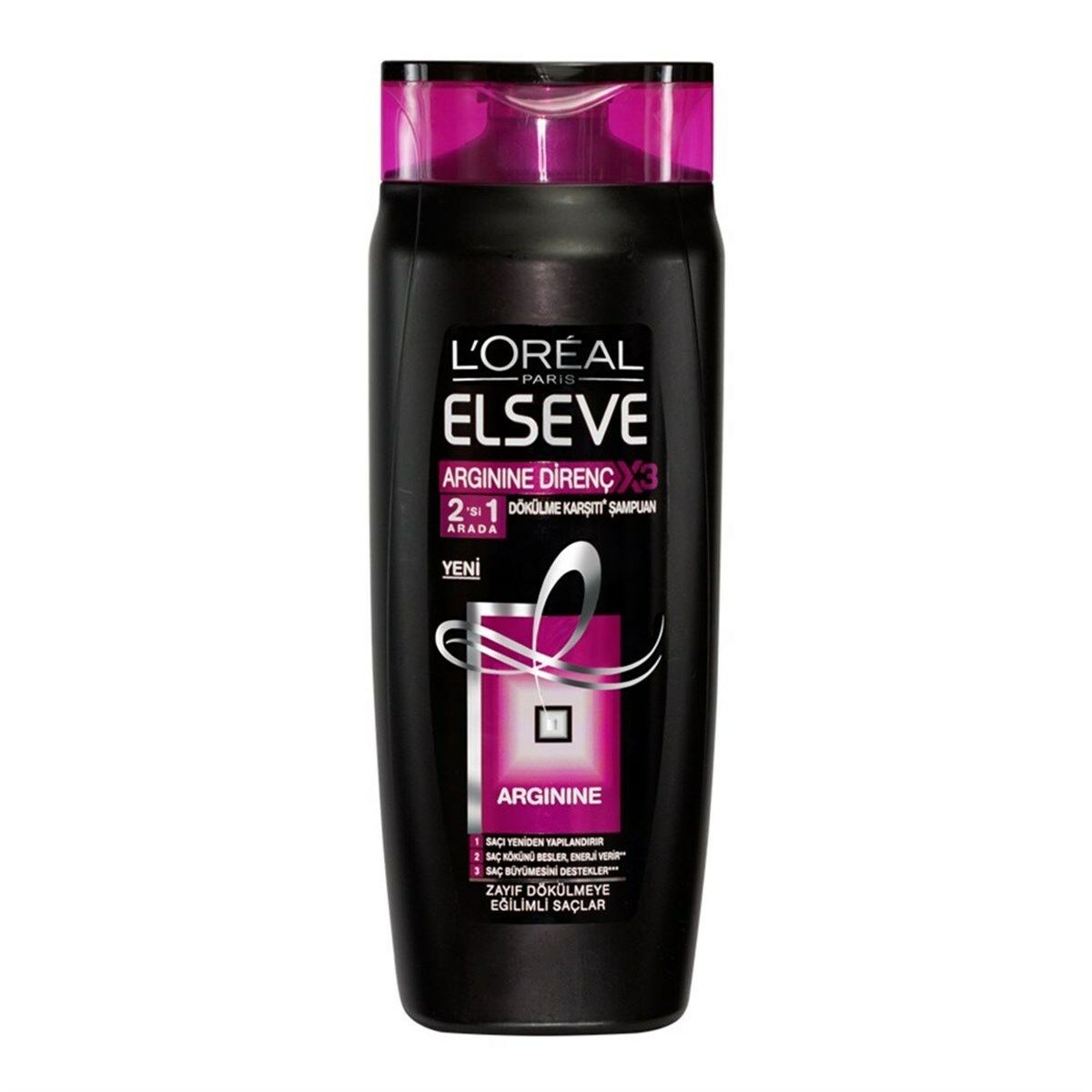 Elseve Argine Direnç 2'si 1 Arada Dökülme Karşıtı Şampuan 450 ml