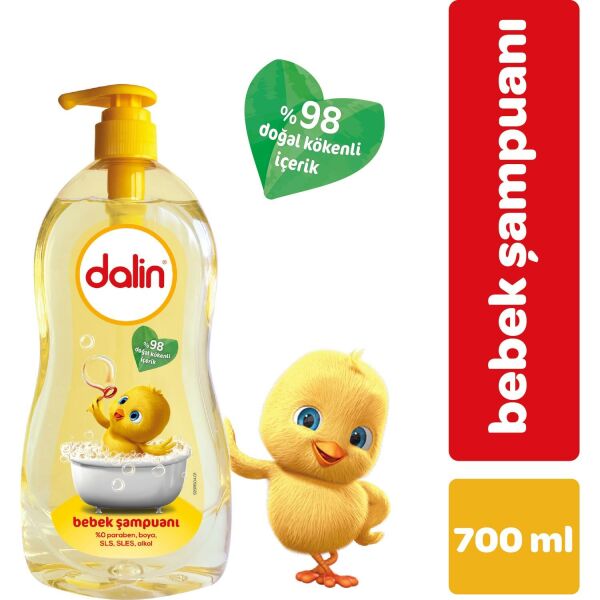 Dalin Saç ve Vücut Bebek Şampuanı 700 ml