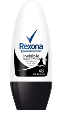 Rexona Invisible Black&White Rollon 50 ml