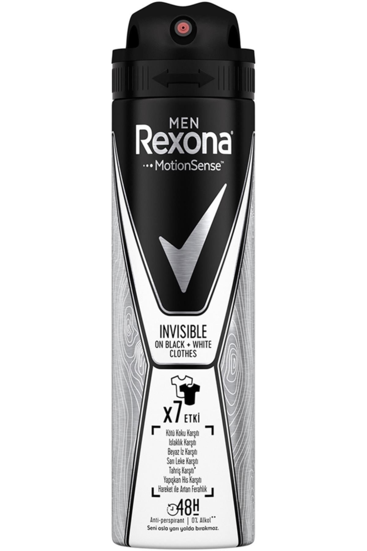 Rexona Men Invisible Black and White Deodorant 150 ml