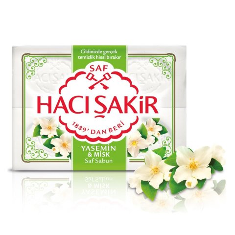 Hacı Şakir Yasemin & Misk  Kalıp Sabun 4x150g