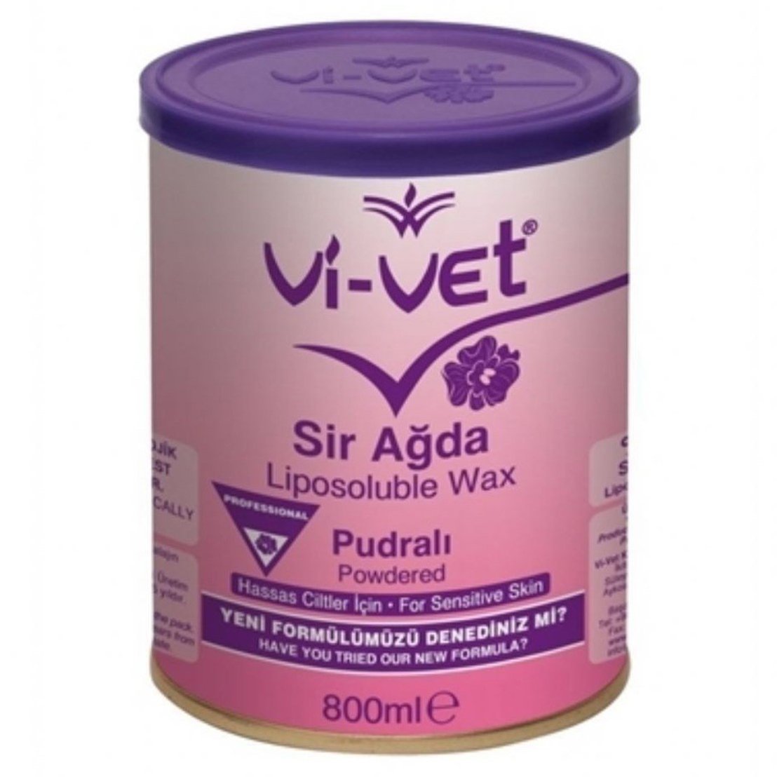 Vi-vet Konserve Sir Ağda 800 gr (Pudralı)