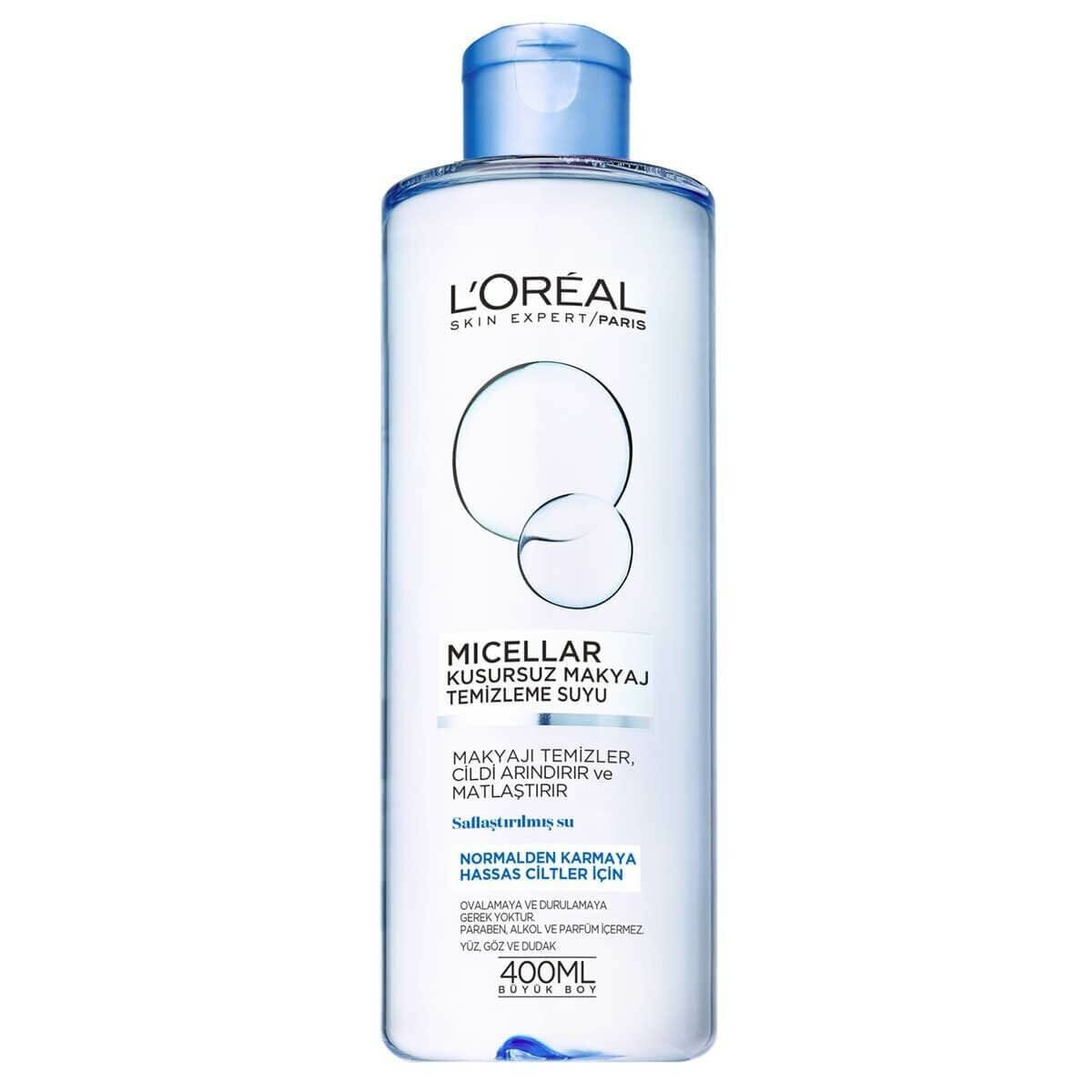 L'oreal Paris Micellar Normalden Karmaya Makyaj Temizleme Suyu 400 ML
