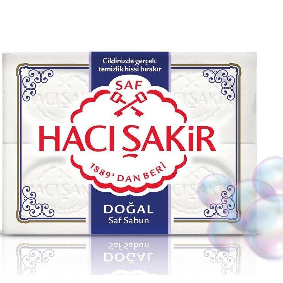 Hacı Şakir Doğal Saf Kalıp Sabun 4x150g
