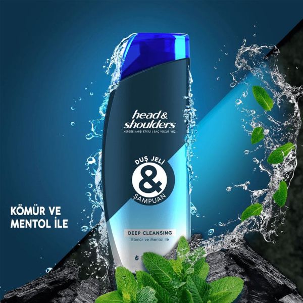 Head&Shoulders Deep Cleansing Şampuan Duş Jeli 360 ml