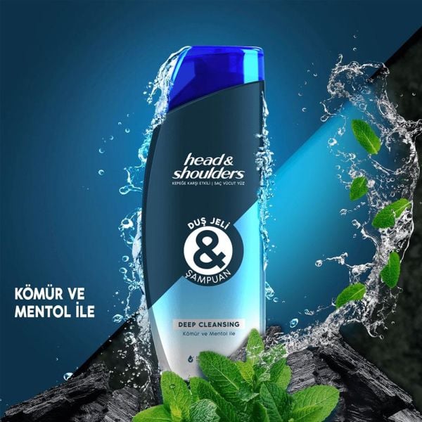 Head&Shoulders Deep Cleansing Şampuan Duş Jeli 360 ml