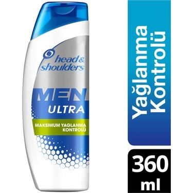 Head&Shoulders Men Ultra Maksimum Yağlanma Kontrolü Şampuan 360 ml