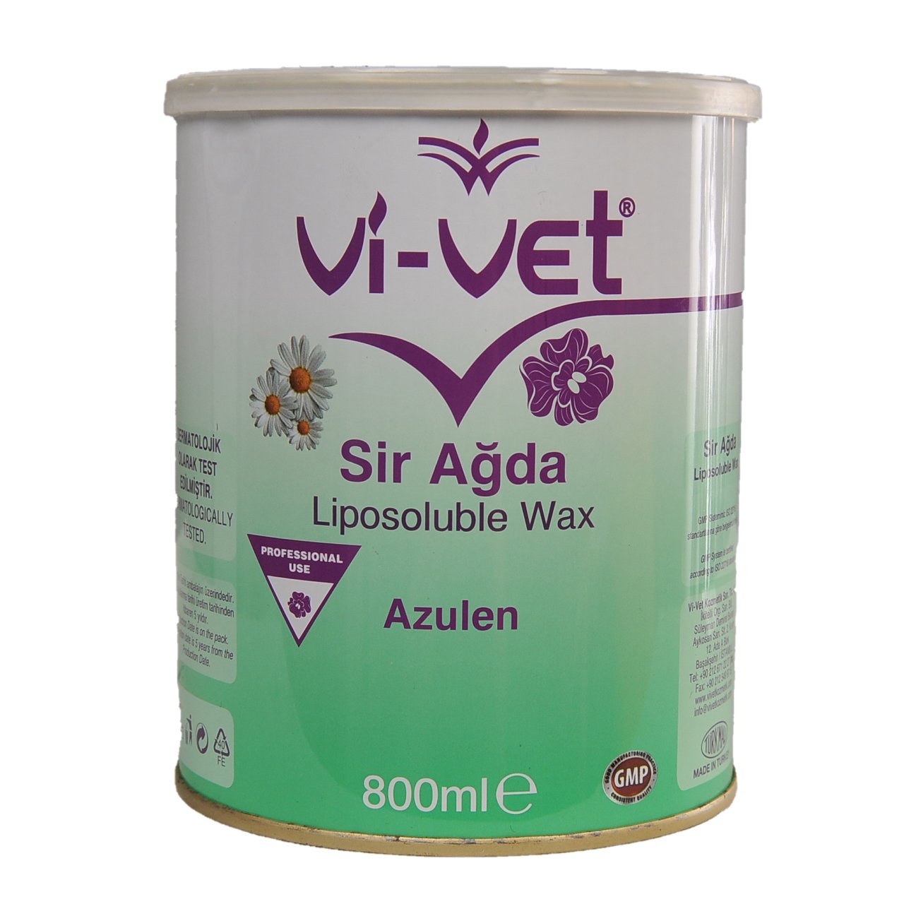 Vi-vet Konserve Sir Ağda 800 gr ( Azulen)