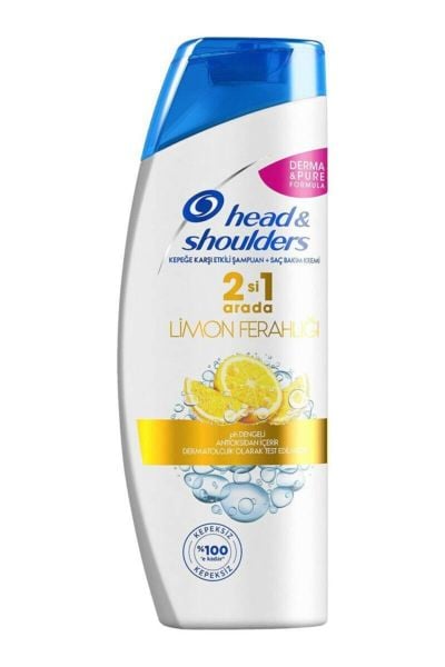 Head & Shoulders Limon Ferahlığı 2'si1 Arada Şampuan 300 ML