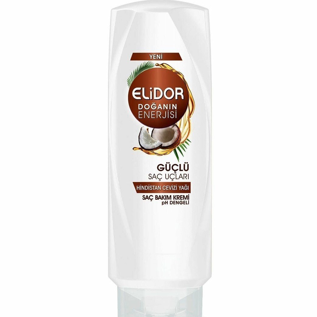 Elidor Doğanın Enerjisi Güçlü Saç Uçları için Saç Kremi 500 ml